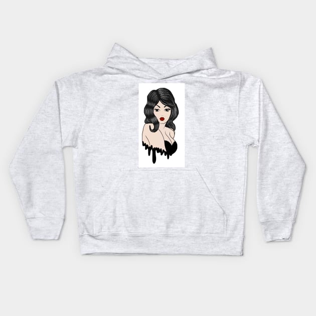 Joanie Kids Hoodie by AnIntrovertsParadise